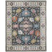 Feizy Springfield 8A47F Traditional Floral & Botanical, Gray/Ivory/Blue, 12' x 15' Rug