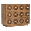 Hooker Furniture Commerce and Market Knobby 3-Drawer Accent Chest