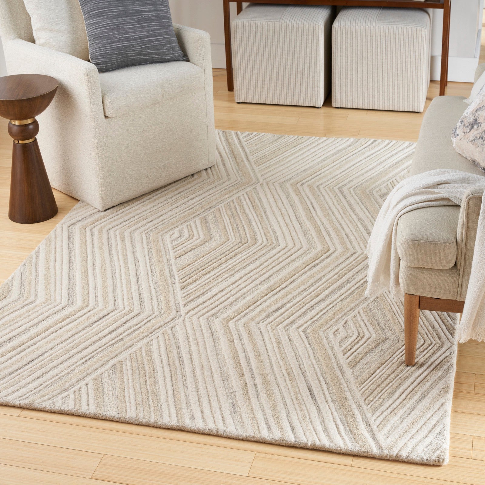Nourison Graceful GRU03 Modern Indoor Rug
