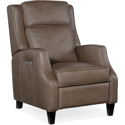 Hooker Furniture Tricia Power Recliner with Power Headrest - Grey