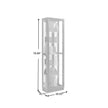 Pulaski Furniture PFC Curios Tall Traditional 5 Shelf Curio Cabinet