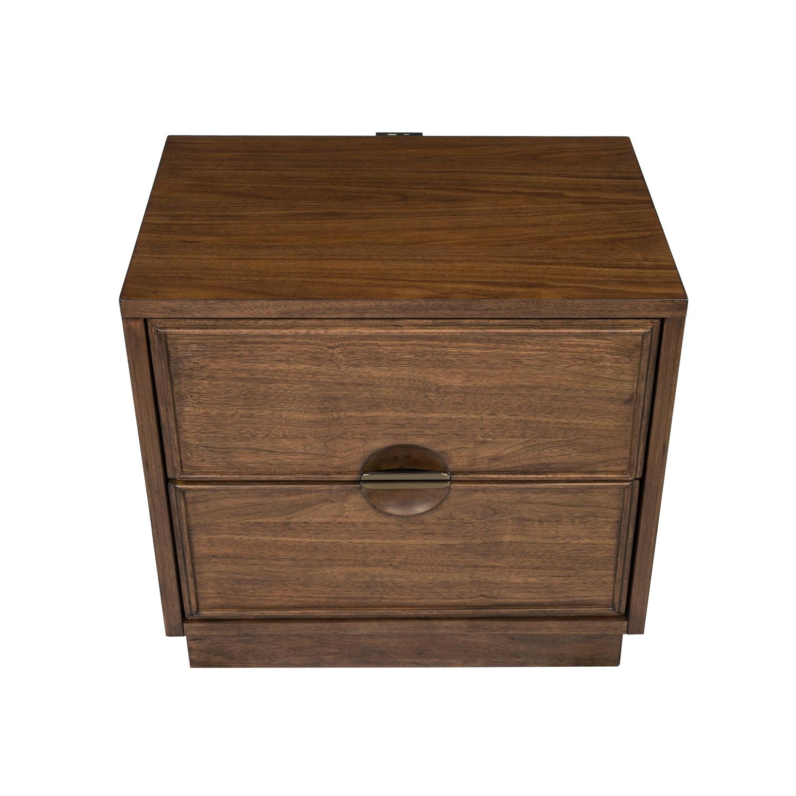 Magnussen Home Selena Brown Drawer Nightstand