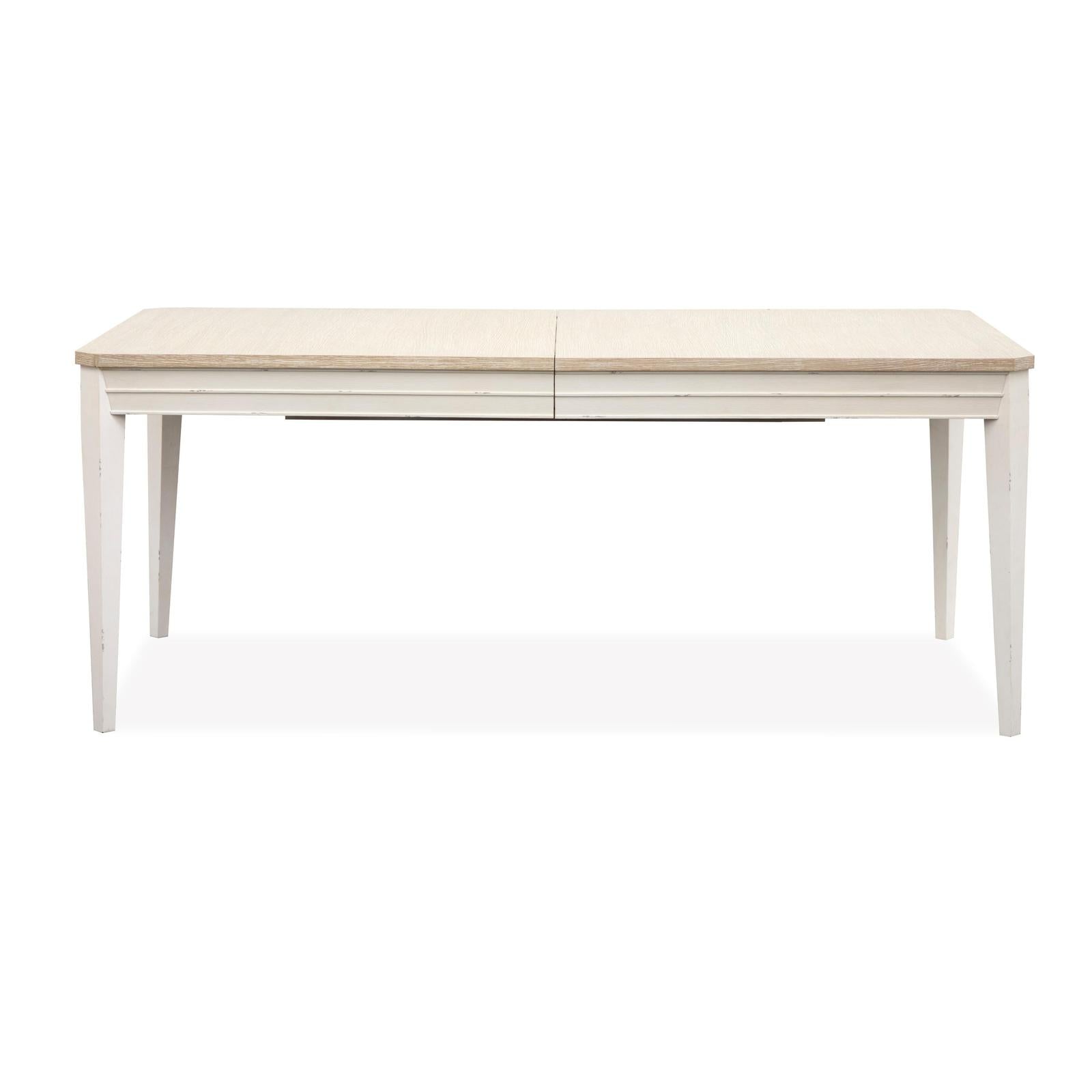 Salt Life Home Echo Isles Sea Pearl and Driftwood Extendable Rectangular Dining Table