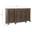 Pulaski Furniture Saddle Creek Timber Brown Server