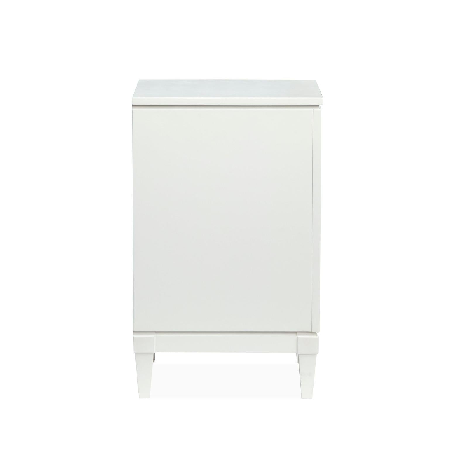 Magnussen Home Springhouse Whisper White Drawer Nightstand