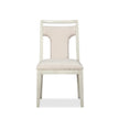 Magnussen Home Lorelei Misty Cloud Upholstered Side Chair Set of 2