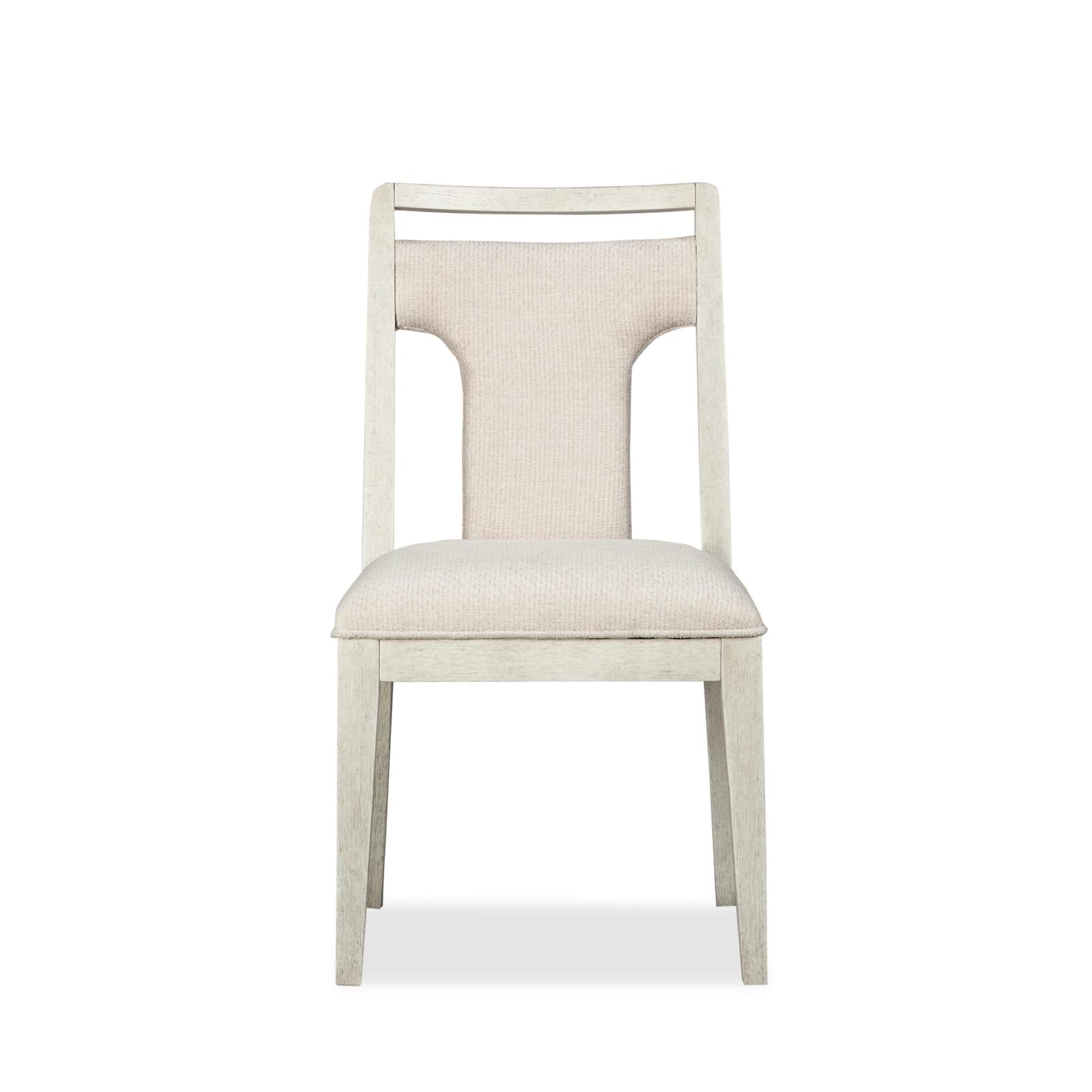 Magnussen Home Lorelei Misty Cloud Upholstered Side Chair Set of 2