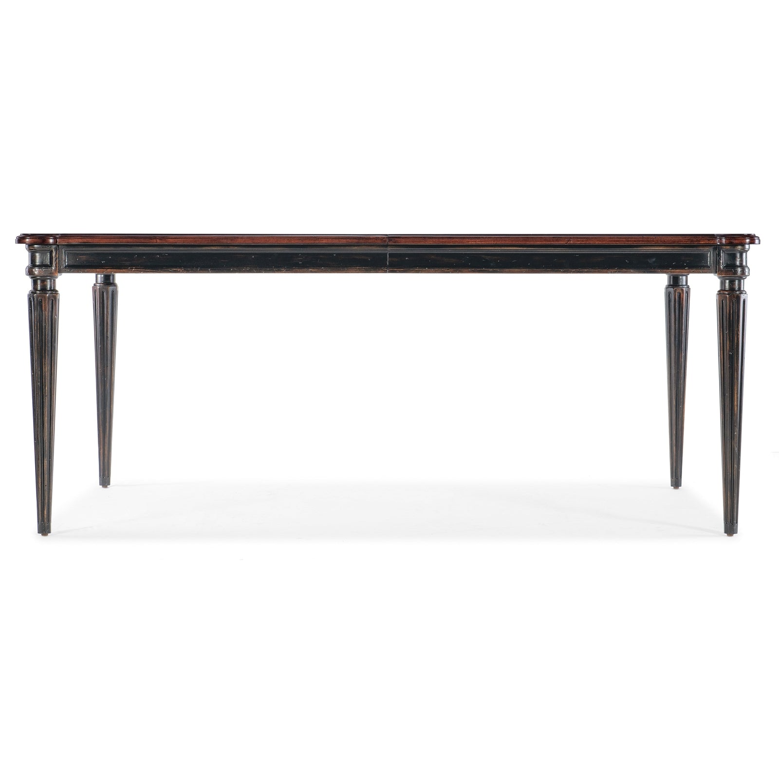 Hooker Furniture Charleston Rectangle Leg Dining Table w-2-22in Leaves