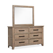 Magnussen Home Claremont Smokey Taupe Double Drawer Dresser