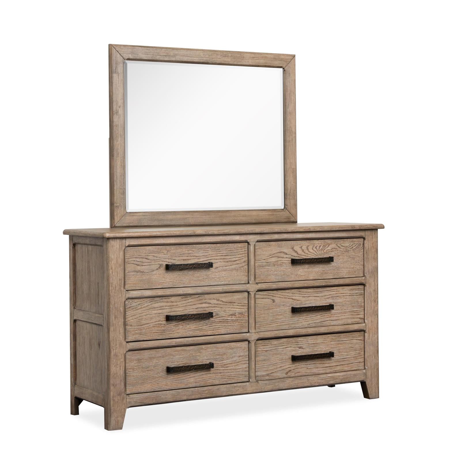 Magnussen Home Claremont Smokey Taupe Double Drawer Dresser