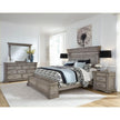 Pulaski Furniture Madison Ridge Heritage Taupe Panel Bed With Blanket Chest Footboard