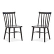 Magnussen Home Lindon Coffee Bean Side Chair Set of 2