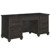 Magnussen Home Sutton Place Weathered Charcoal Credenza