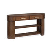 Magnussen Home Holloway Toasted Almond Oval Sofa Table