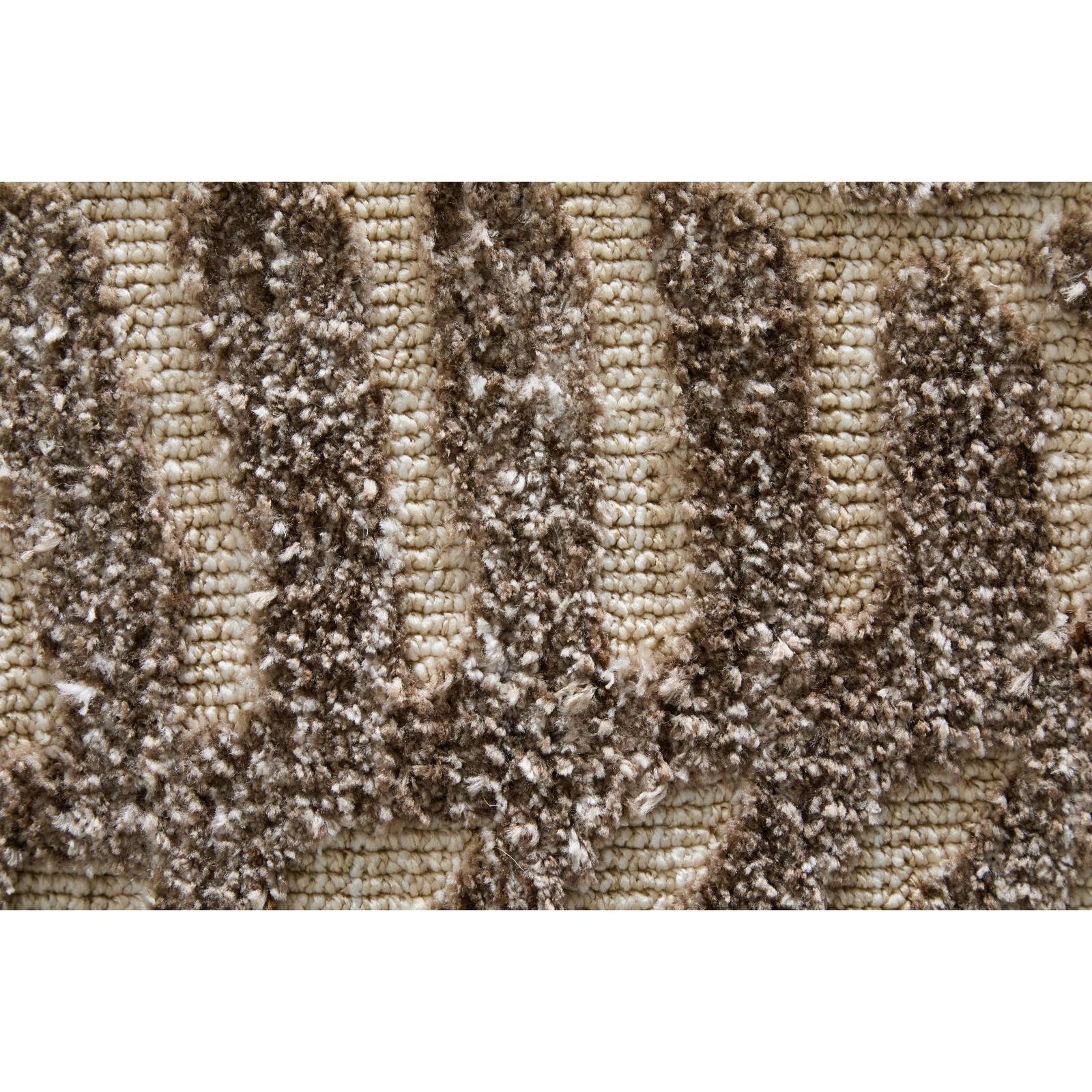 Feizy Colton 8A54F Modern Animal Print Rug in Taupe/Tan