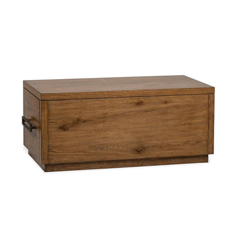 Magnussen Home Marcel Brown Lift Top Storage Cocktail Table