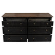 Magnussen Home Surrey Brown Double Drawer Dresser