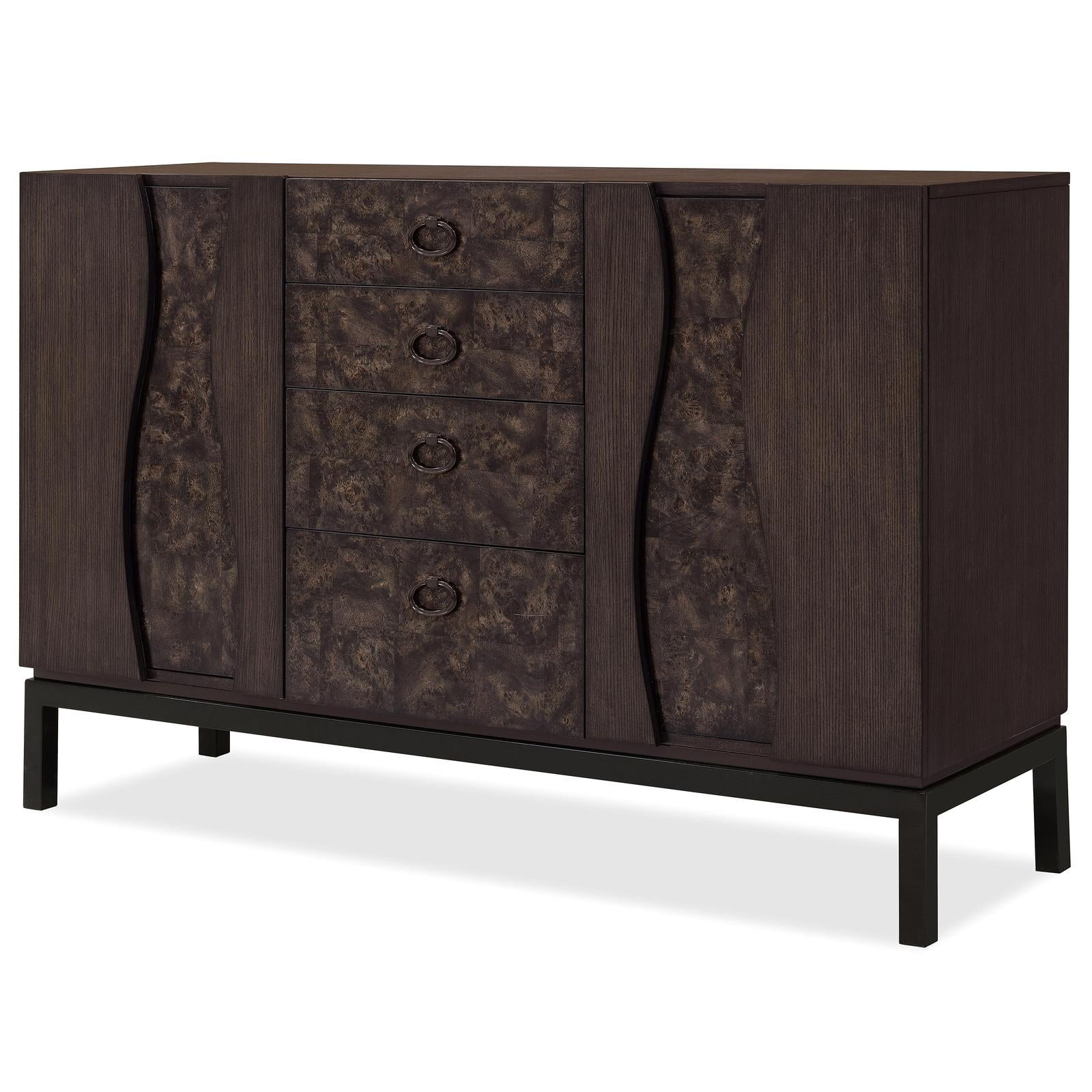 Pulaski Furniture Modern Mosaic Brown Sideboard