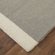 Feizy Maguire 8904F Transitional Abstract Rug in Taupe/Black