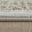 Feizy Aura 3735F Modern Abstract Rug in Gold/Gray/Ivory