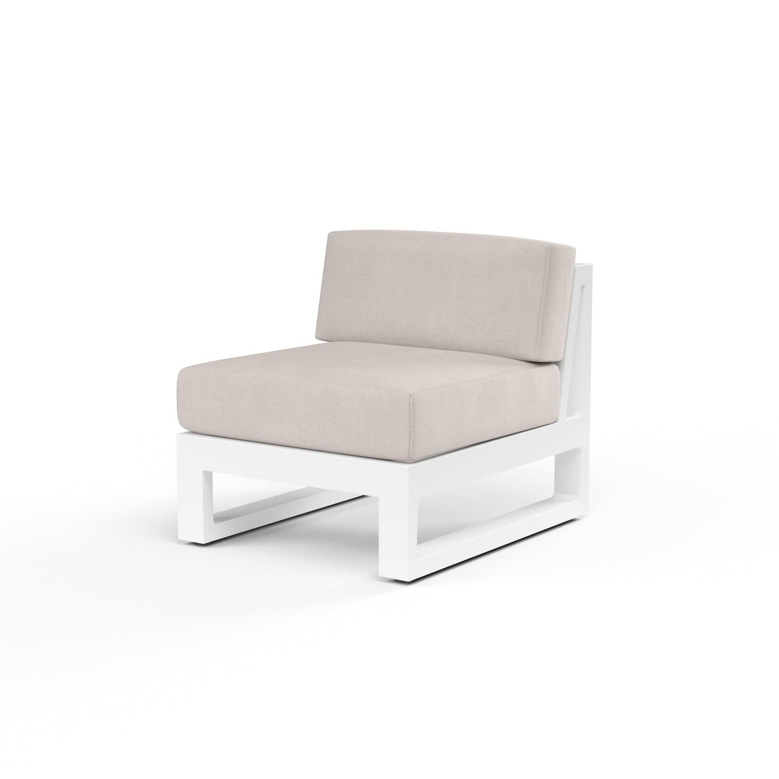Sunset West Newport Armless Club Chair