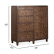 Magnussen Home Rowan Espresso Door Chest