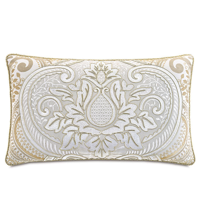 Eastern Accents Romilly Embroidered Decorative Pillow