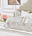 Eastern Accents Romilly Pleated Applique Long Decorative Pillow