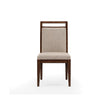 Magnussen Home Reena Rich Brown Upholstered Side Chair Two Pack