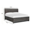 Magnussen Home Kinsley Black Heron Panel Bed
