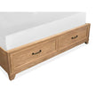 Magnussen Home Coventry Honey Wheat Panel Storage Bed