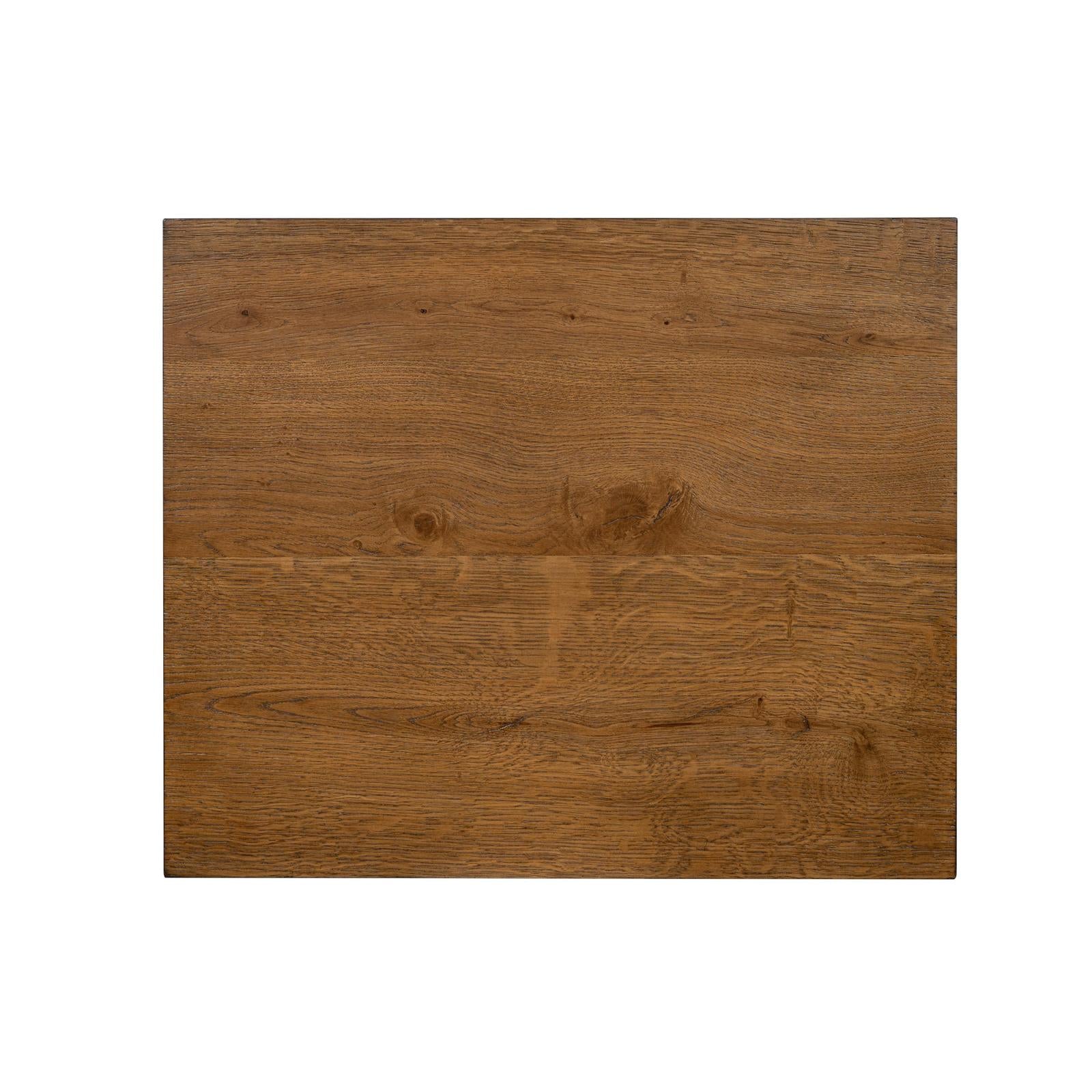 Magnussen Home Marcel Brown Rectangular End Table