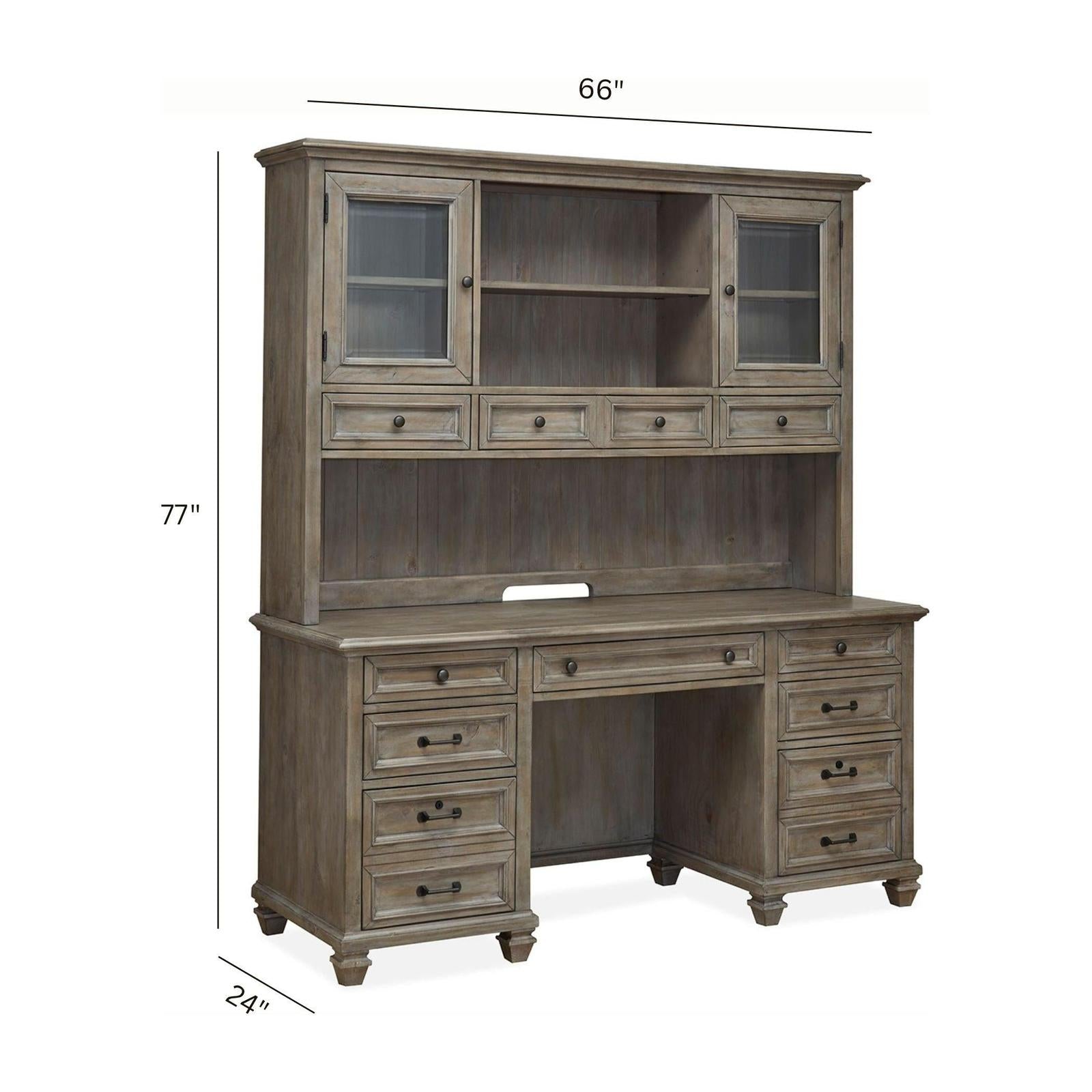 Magnussen Home Lancaster Dovetail Grey Credenza