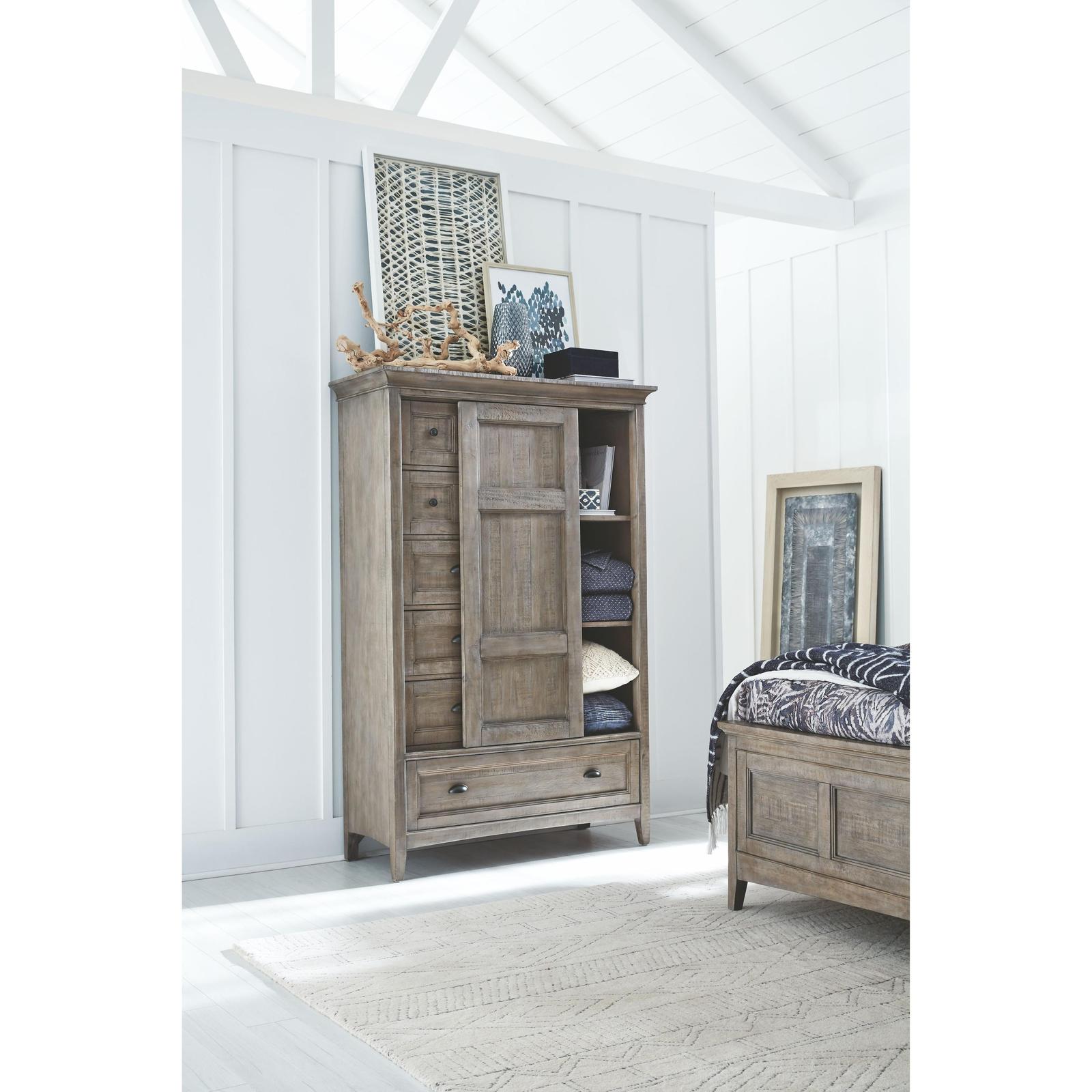 Magnussen Home Paxton Place Dovetail Grey Door Chest