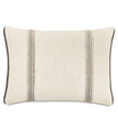 Eastern Accents Rosecliff Trim Applique Decorative Pillow