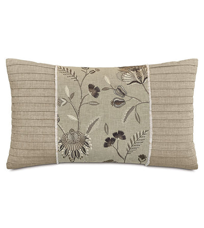 Eastern Accents Rosecliff Pleated Decorative Pillow