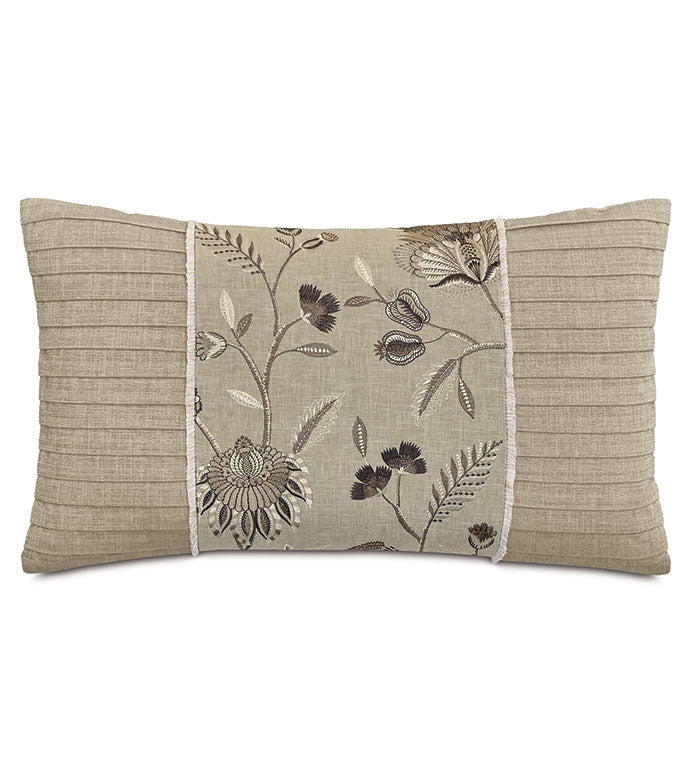 Eastern Accents Rosecliff Pleated Decorative Pillow