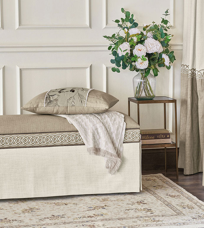 Eastern Accents Rosecliff Pleated Decorative Pillow