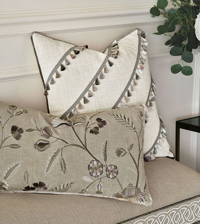 Eastern Accents Rosecliff Floral Decorative Pillow