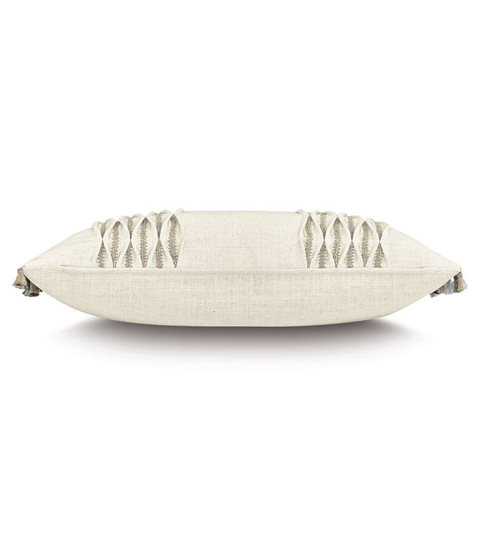Eastern Accents Rosecliff Pintuck Decorative Pillow