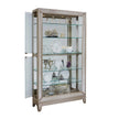 Pulaski Furniture PFC Curios Antique Style 5 Shelf Mirrored Curio Cabinet