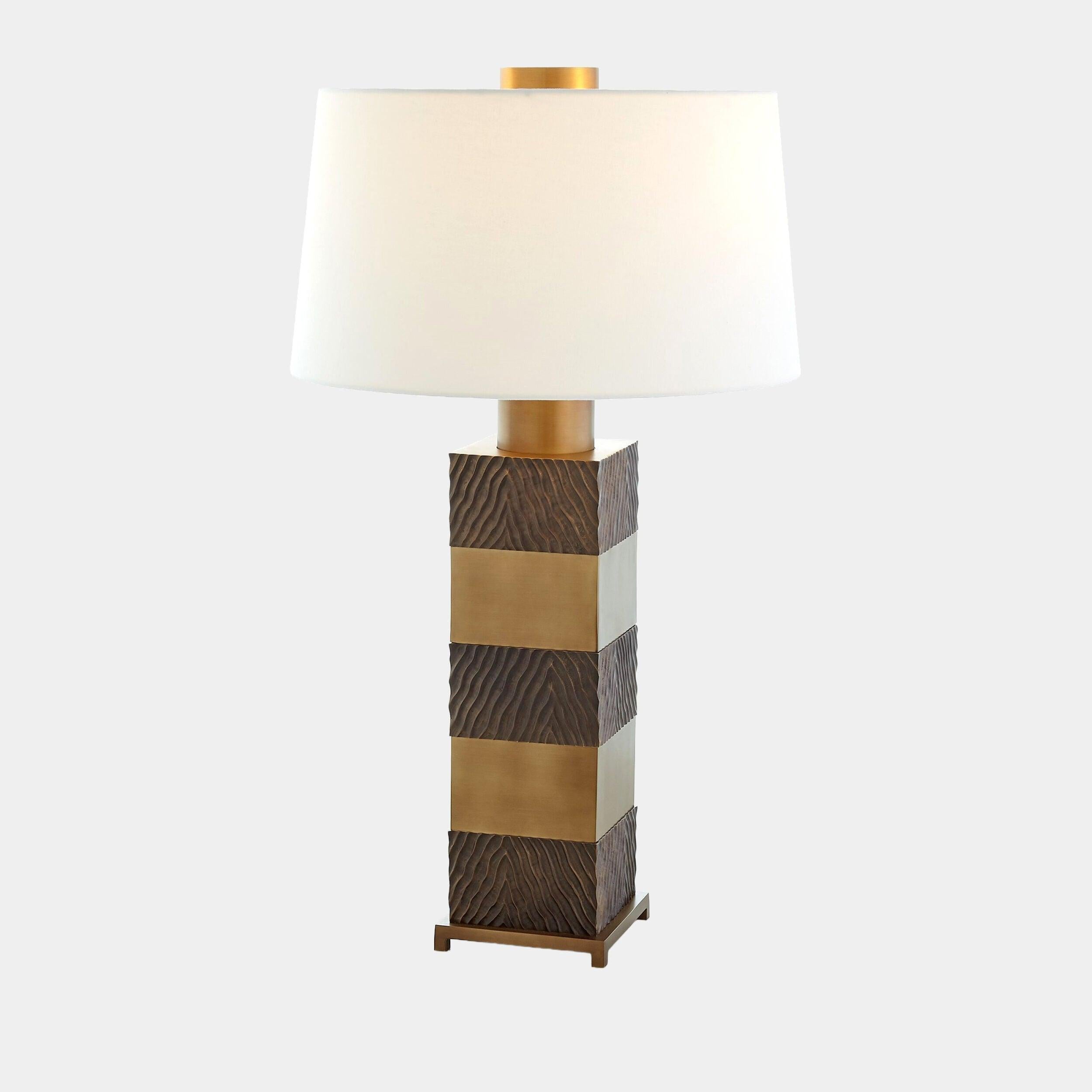Global Views Louvre Stack Lamp