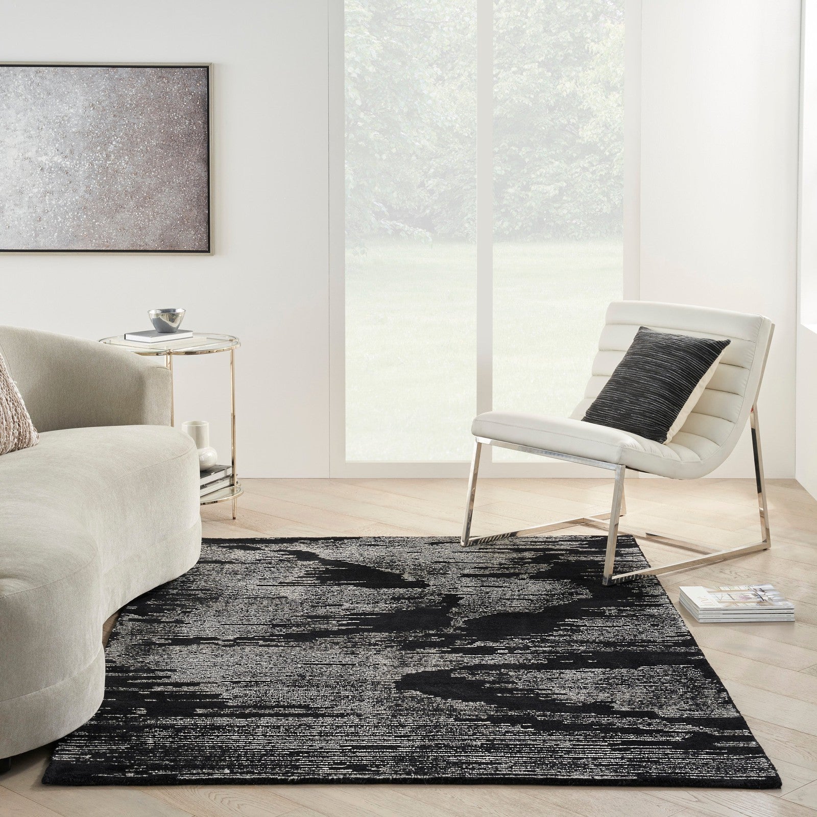 Nourison Rugs Michael Amini Ma30 Star SMR02 Modern Indoor Rug