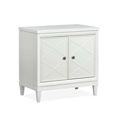 Magnussen Home Springhouse Whisper White Door Nightstand