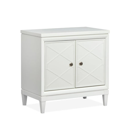 Magnussen Home Springhouse Whisper White Door Nightstand