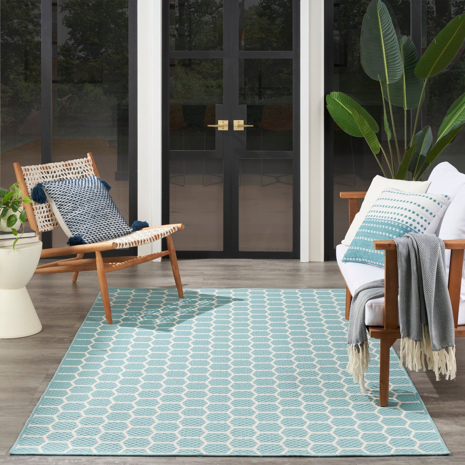 Nourison Twist Reversible TWS01 Modern Rug