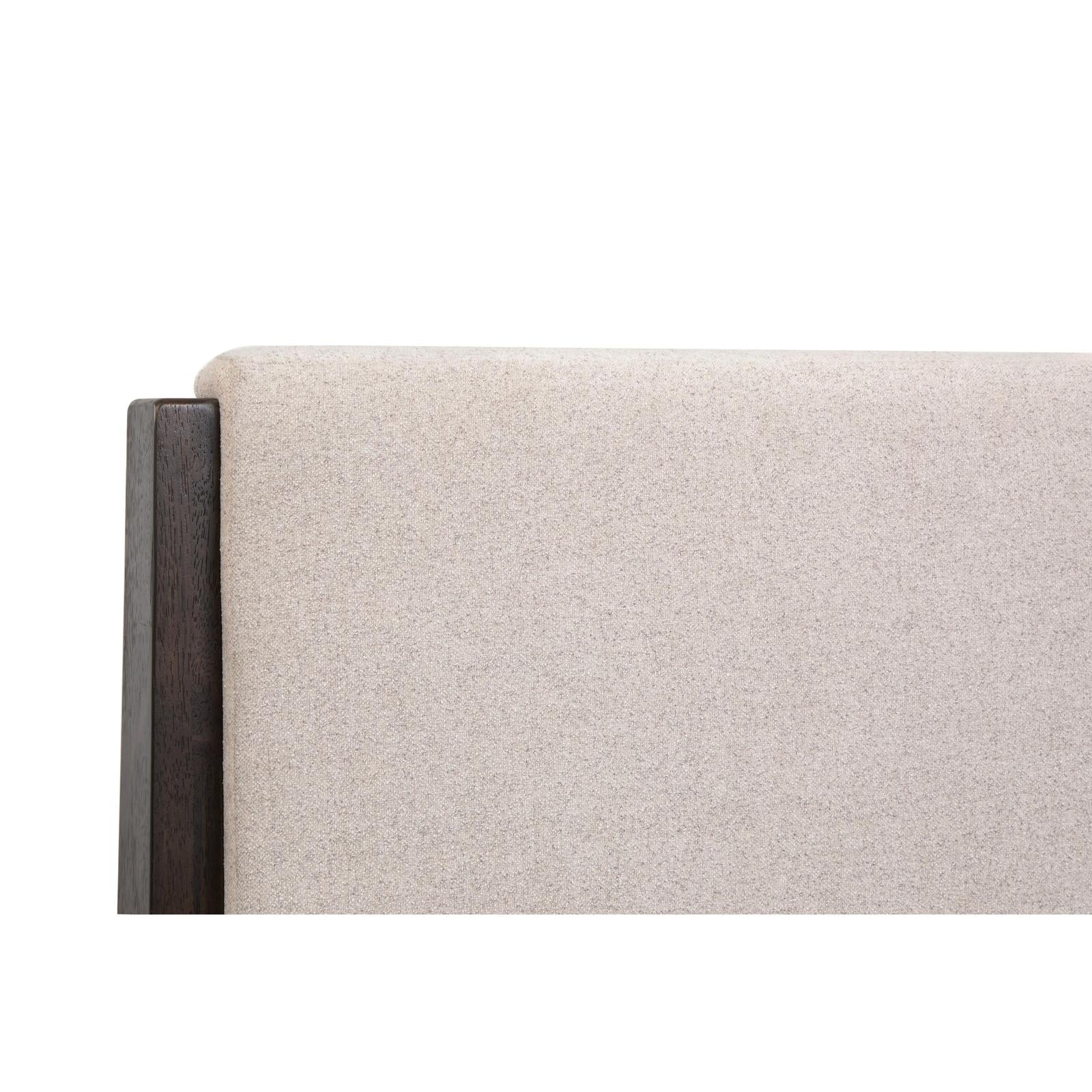 Magnussen Home Tauren Coffee Bean Upholstered Panel Bed