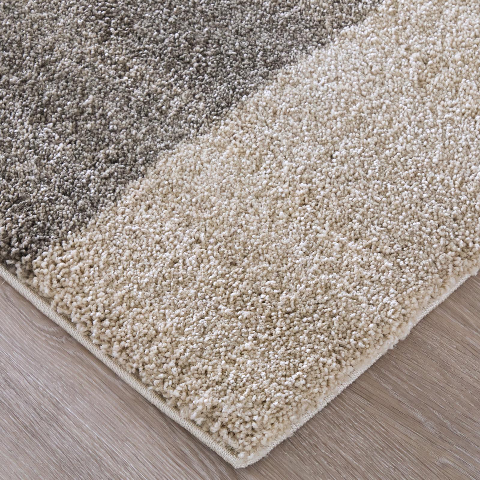 Feizy Richmond 39R4F Modern Abstract Rug in Ivory/Gray/Blue