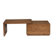 Magnussen Home Newton Cinnamon Rectangular  Cocktail Table 