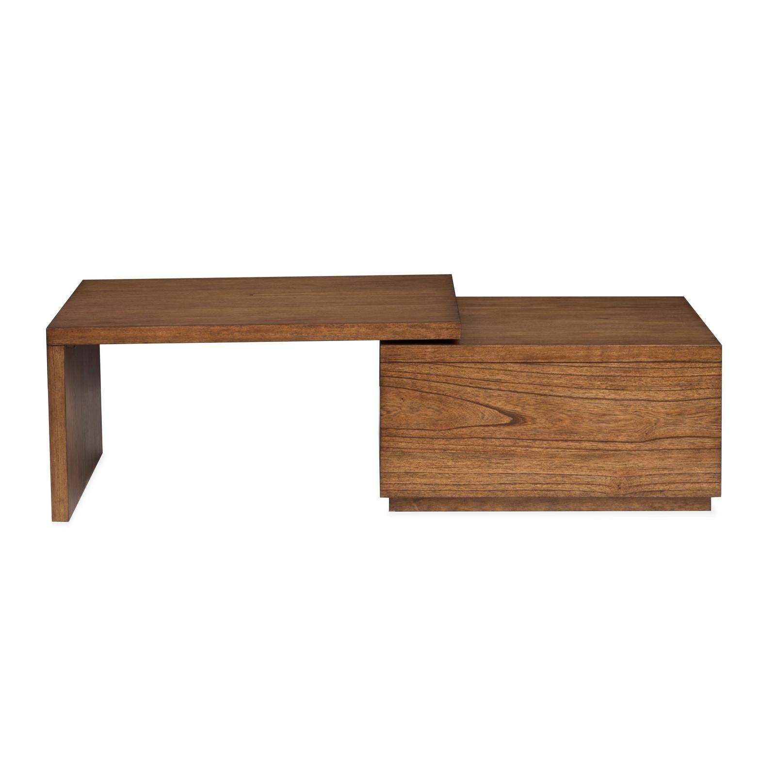 Magnussen Home Newton Cinnamon Rectangular  Cocktail Table 